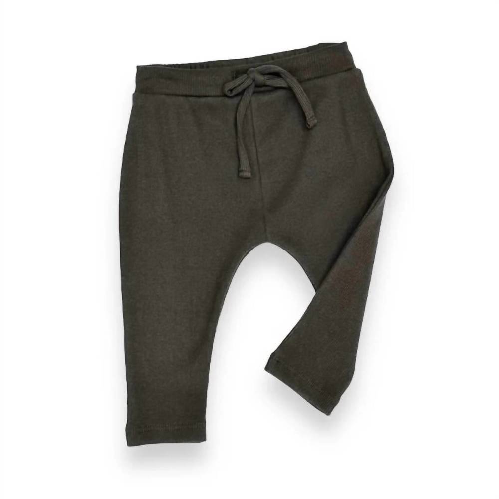 NEW TANE baby's pull on pants with ties in iron